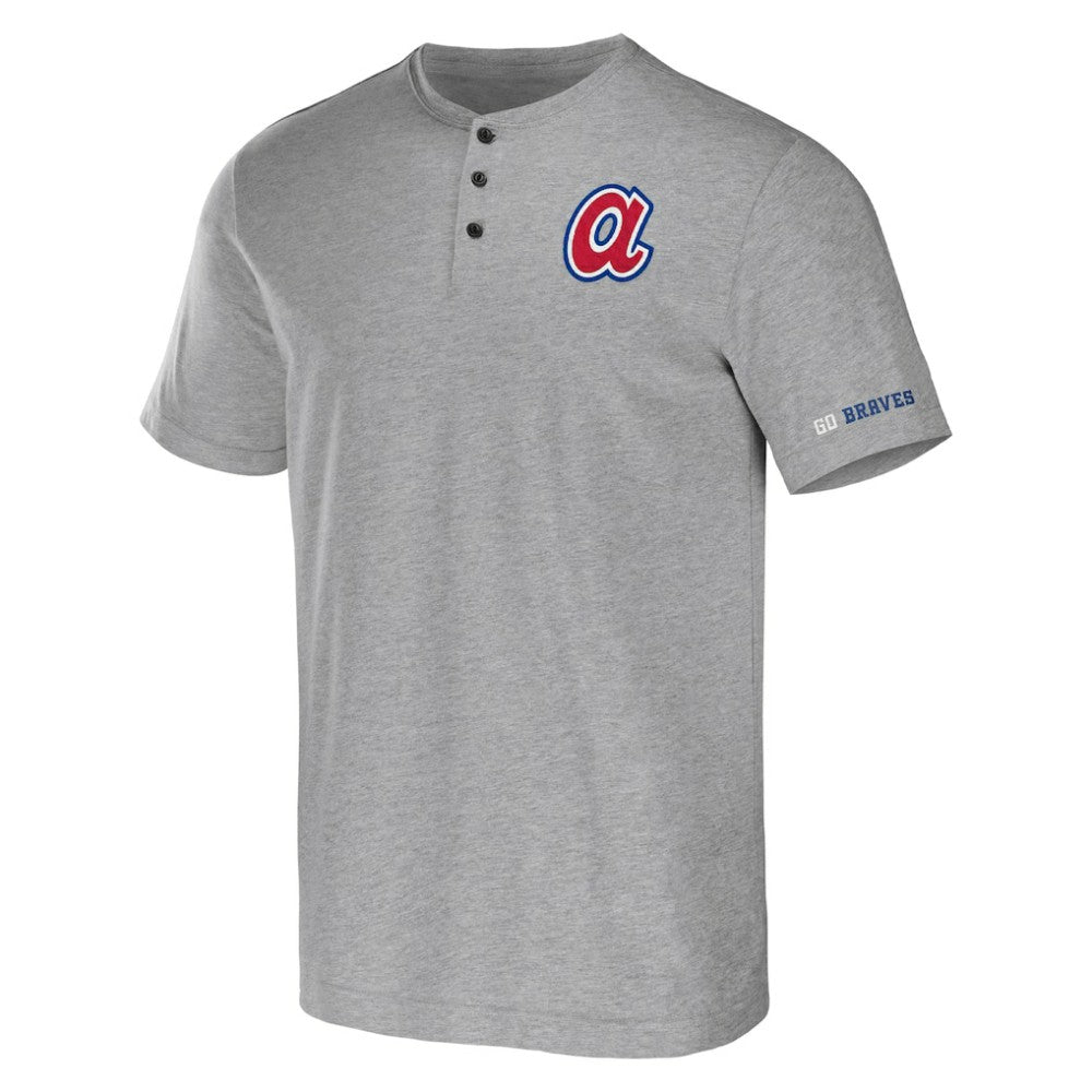 Atlanta Braves Darius Rucker Collection by Fanatics Henley T-Shirt - MLB