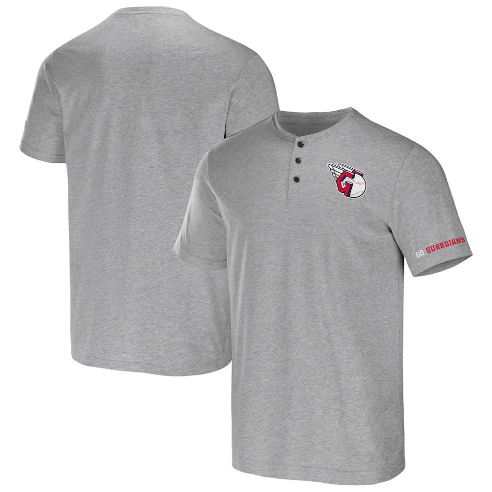 Cleveland Guardians Darius Rucker Collection by Fanatics Henley T-Shirt - MLB