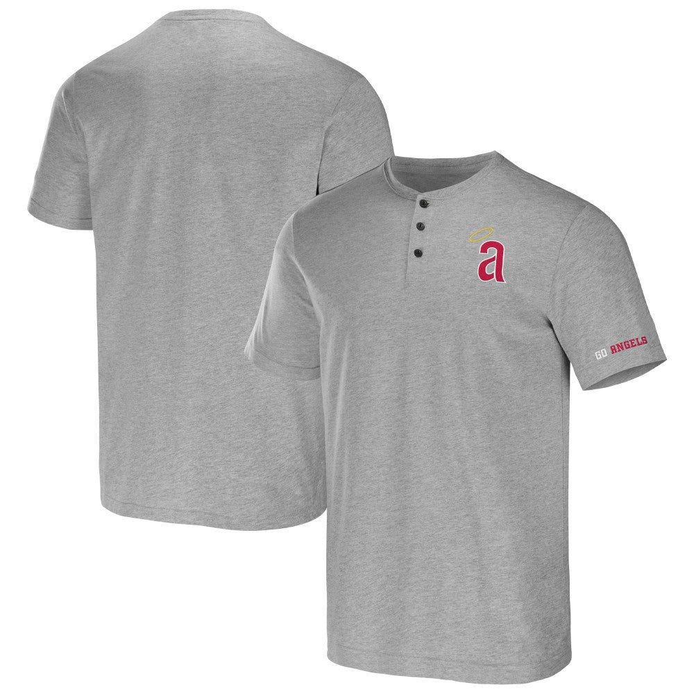 Los Angeles Angels Darius Rucker Collection by Fanatics Henley T-Shirt - MLB