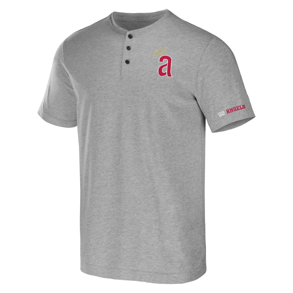 Los Angeles Angels Darius Rucker Collection by Fanatics Henley T-Shirt - MLB