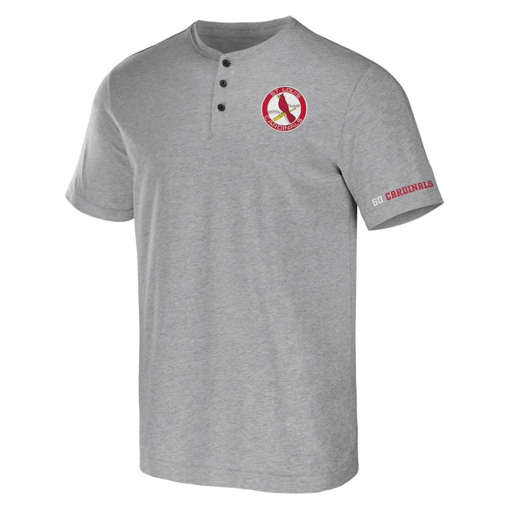 St. Louis Cardinals Darius Rucker Collection by Fanatics Henley T-Shirt - MLB