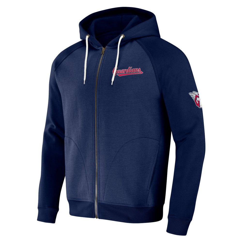 Cleveland Guardians Darius Rucker Collection by Fanatics Raglan Full-Zip Hoodie - MLB