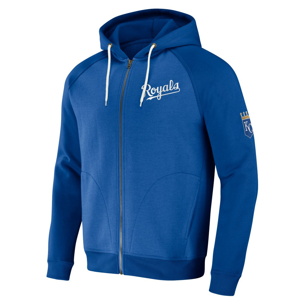 Kansas City Royals Darius Rucker Collection by Fanatics Raglan Full-Zip Hoodie - MLB