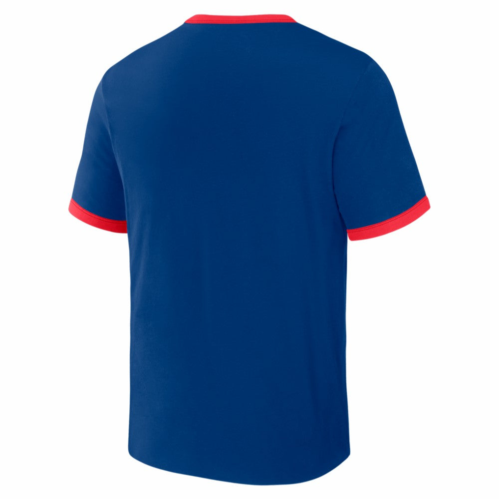 Texas Rangers Darius Rucker Collection by Fanatics Two-Way Ringer Reversible T-Shirt - MLB