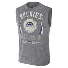 Colorado Rockies Darius Rucker Collection by Fanatics Relaxed-Fit Muscle Tank Top - MLB