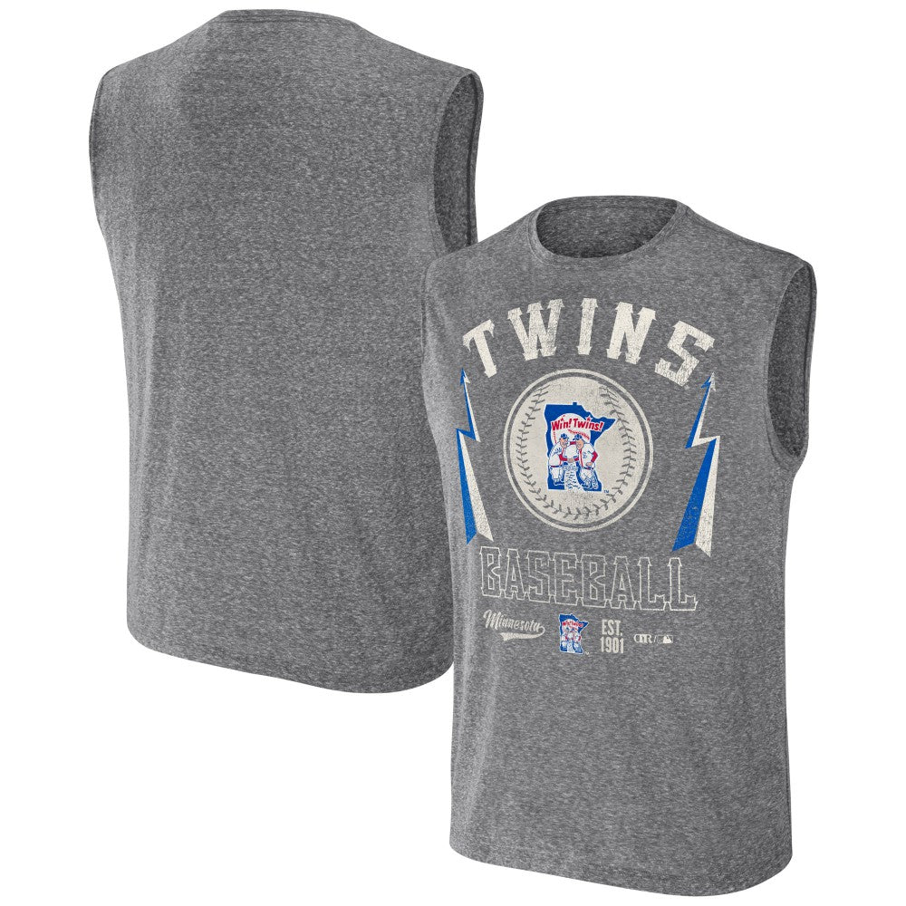 Minnesota Twins Darius Rucker Collection by Fanatics Relaxed-Fit Muscle Tank Top - MLB