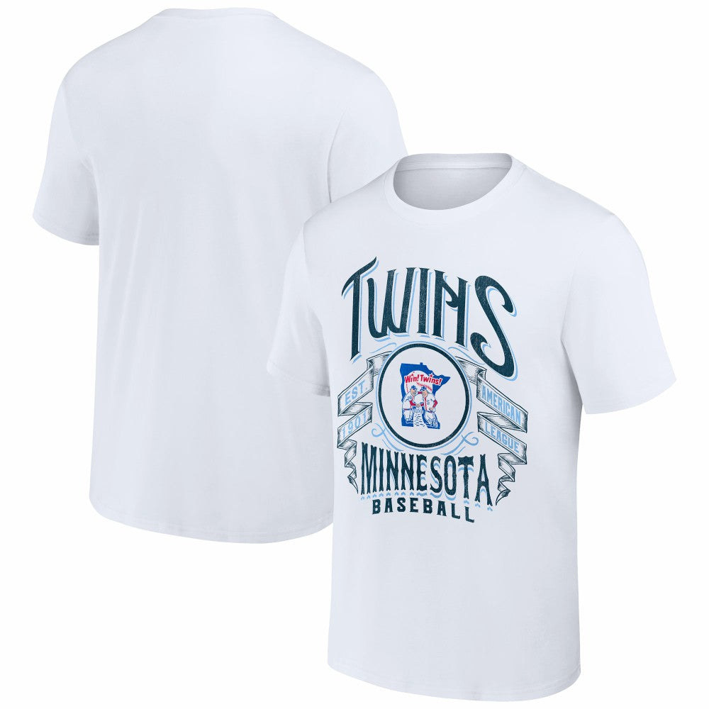 Minnesota Twins Darius Rucker Collection by Fanatics Distressed Rock T-Shirt - MLB