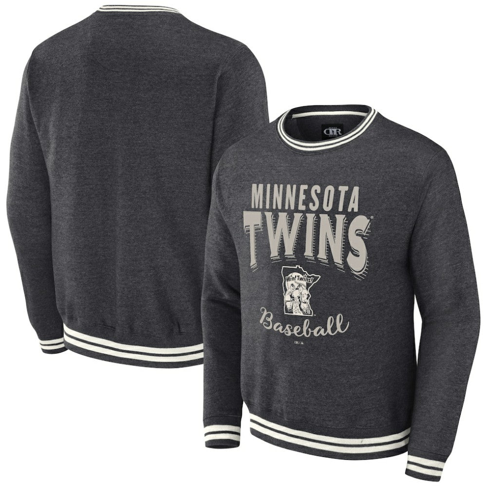 Minnesota Twins Darius Rucker Collection by Fanatics Vintage Pullover Sweatshirt - MLB