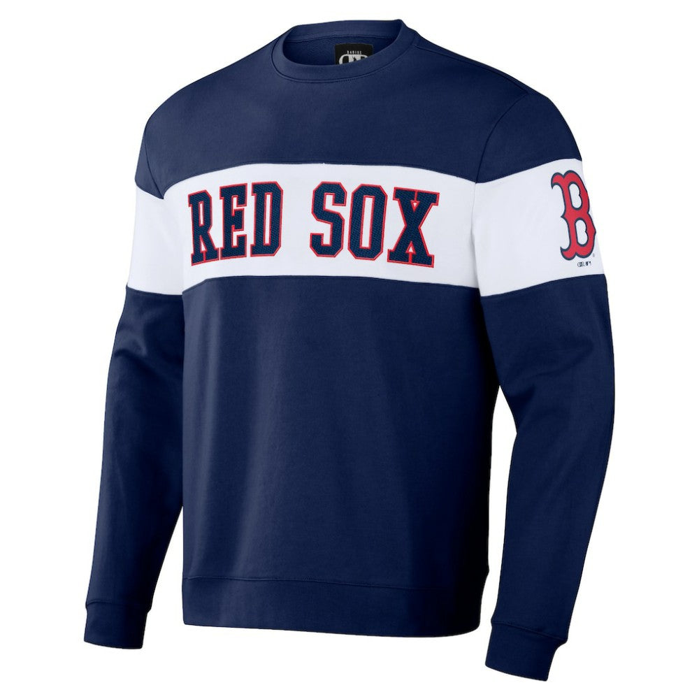 Boston Red Sox Darius Rucker Collection by Fanatics Stripe Pullover Sweatshirt - MLB