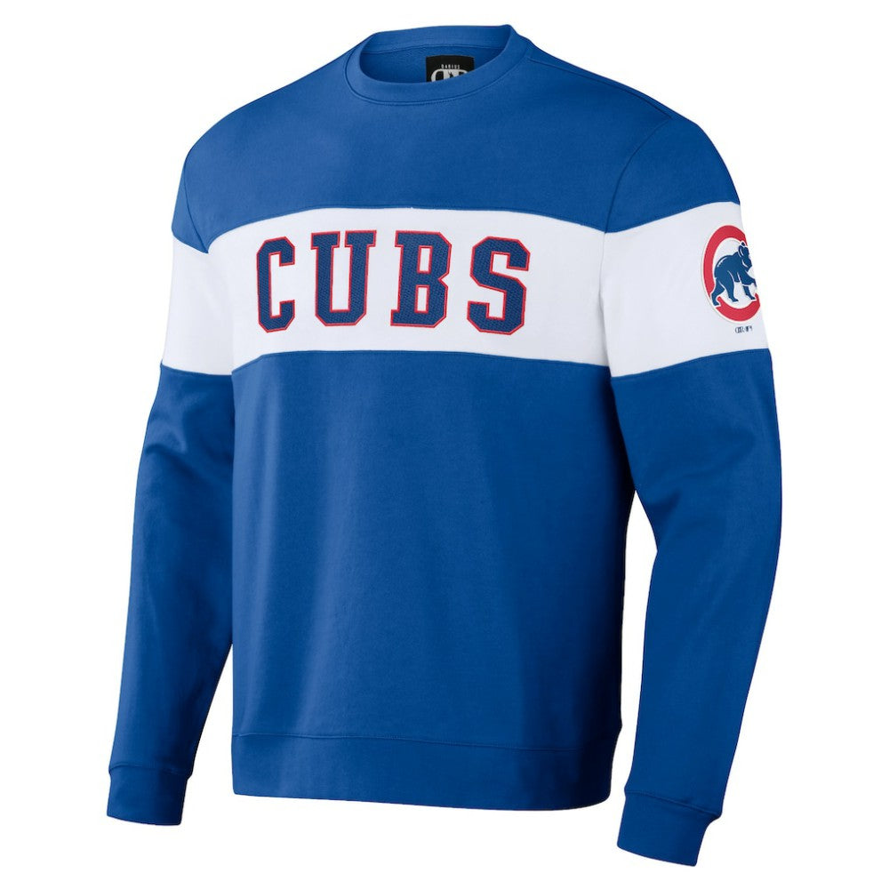 Chicago Cubs Darius Rucker Collection by Fanatics Stripe Pullover Sweatshirt - MLB