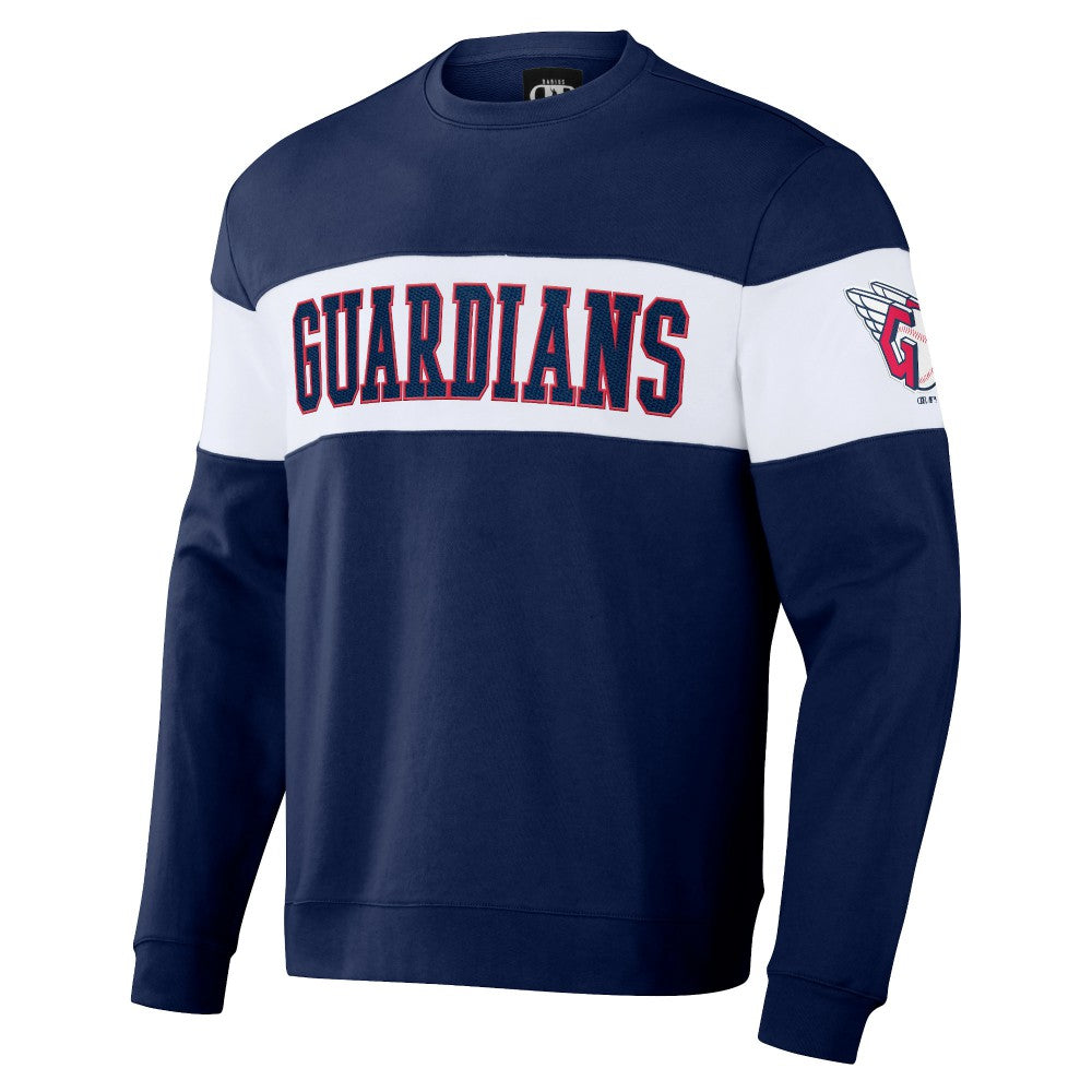 Cleveland Guardians Darius Rucker Collection by Fanatics Stripe Pullover Sweatshirt - MLB