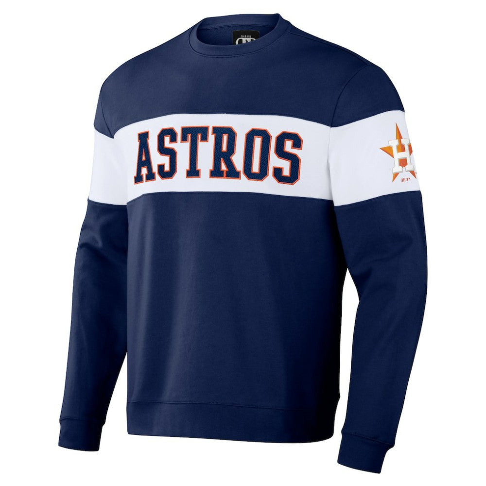 Houston Astros Darius Rucker Collection by Fanatics Stripe Pullover Sweatshirt - MLB