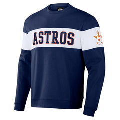 Houston Astros Darius Rucker Collection by Fanatics Stripe Pullover Sweatshirt - MLB