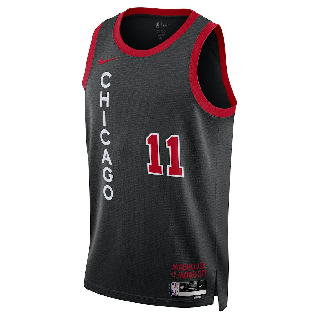 DeMar DeRozan Chicago Bulls Unisex 2023/24 Swingman Jersey Black City Edition - NBA