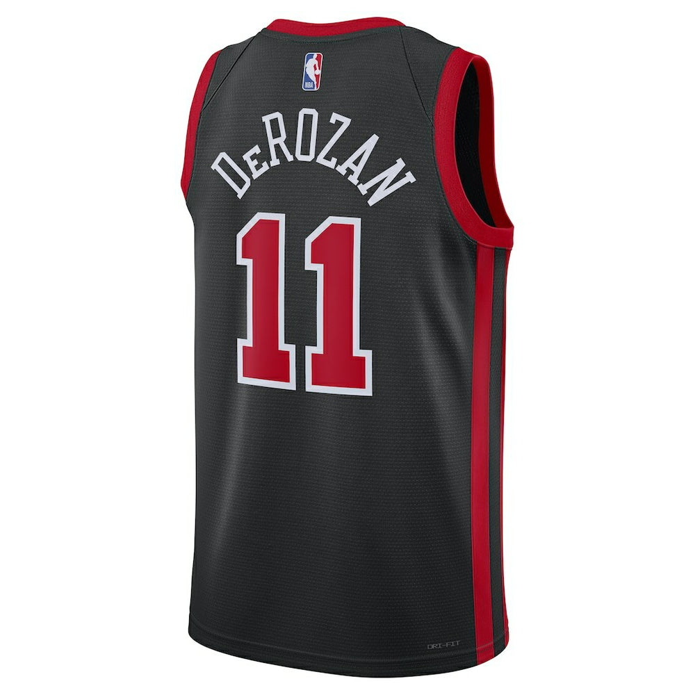 DeMar DeRozan Chicago Bulls Unisex 2023/24 Swingman Jersey Black City Edition - NBA