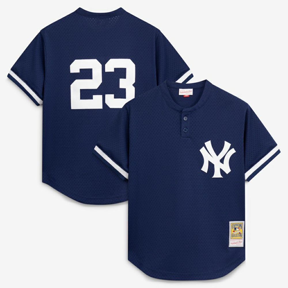 Don Mattingly New York Yankees Mitchell & Ness Authentic Batting Practice Jersey - MLB