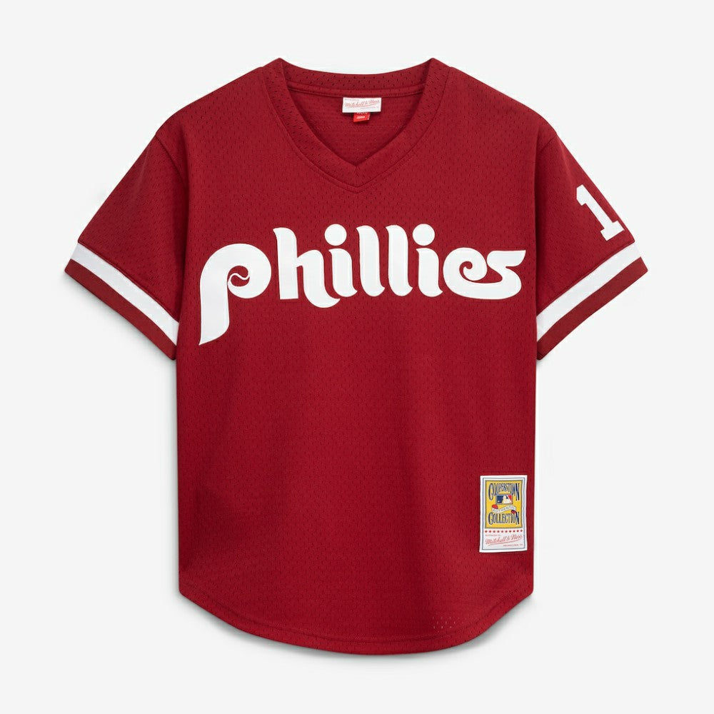 Darren Daulton Philadelphia Phillies Mitchell & Ness Authentic Batting Practice Jersey - MLB