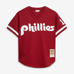 Darren Daulton Philadelphia Phillies Mitchell & Ness Authentic Batting Practice Jersey - MLB
