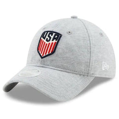New Era USA Womens Sporty Shine Adjustable Hat - Grey | New Era