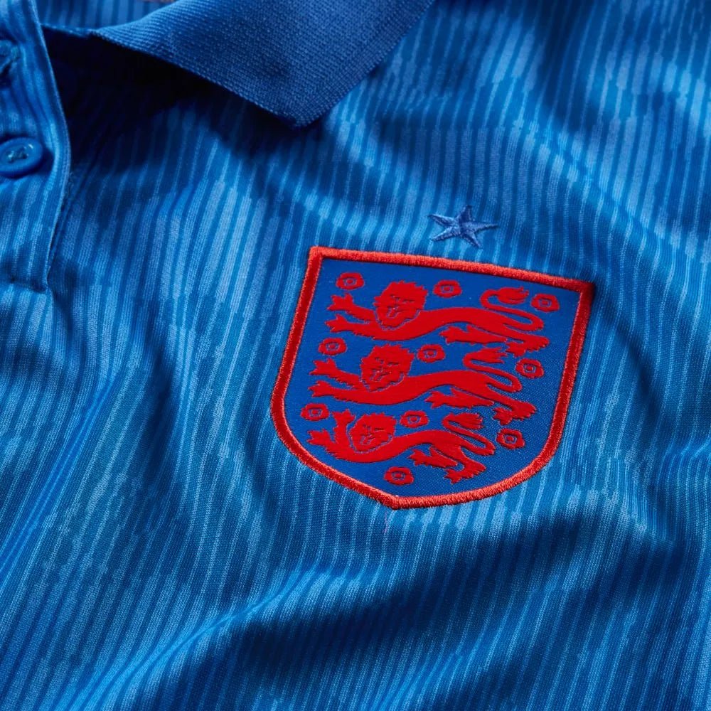 2020-21 England WOMENS Away Soccer Jersey - Blue-Red | Nike