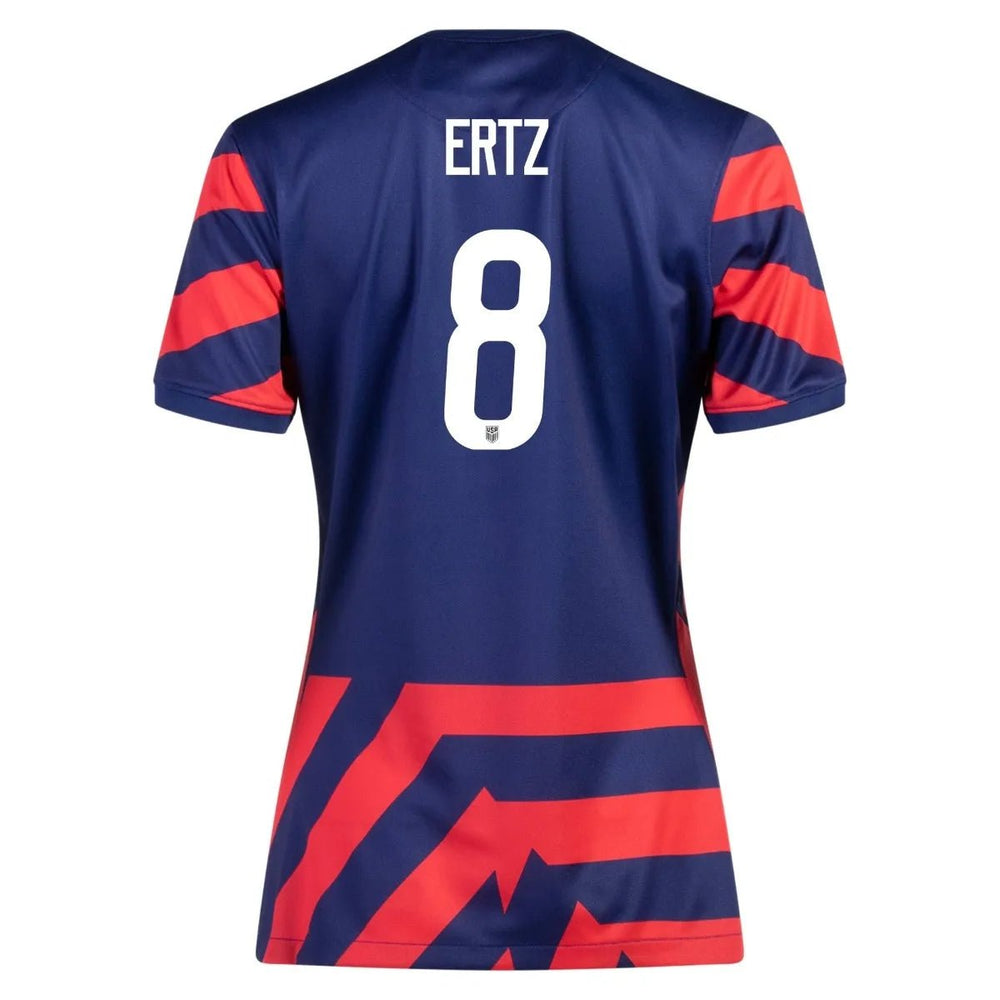 2021-22 USA Women Away Soccer Jersey - Navy-Red | Nike