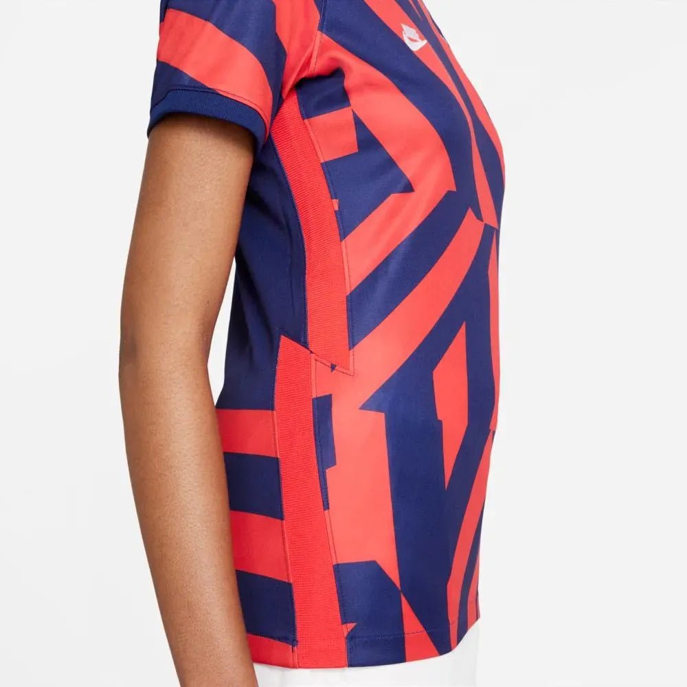 2021-22 USA Women Away Soccer Jersey - Navy-Red | Nike