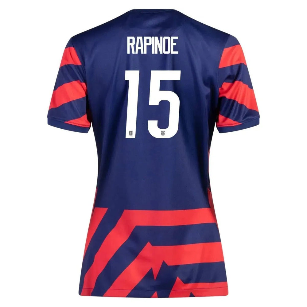 2021-22 USA Women Away Soccer Jersey - Navy-Red | Nike