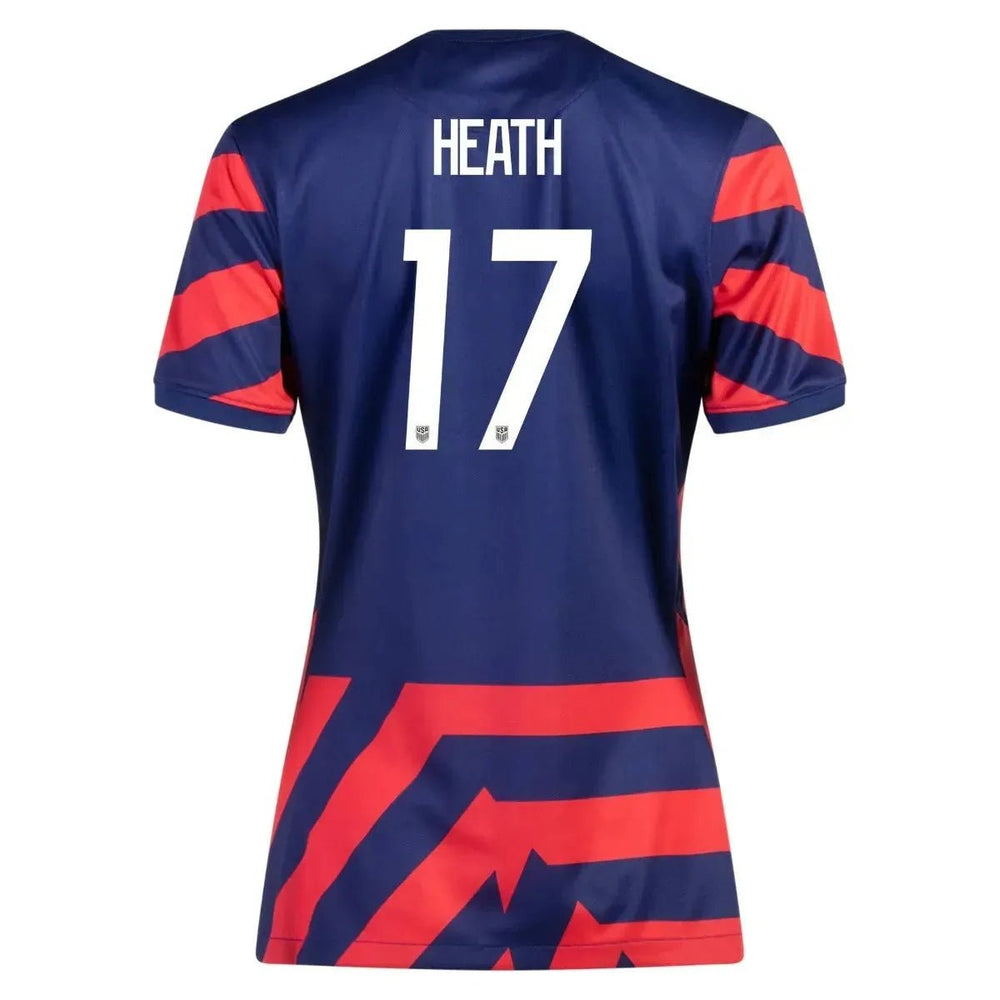 2021-22 USA Women Away Soccer Jersey - Navy-Red | Nike