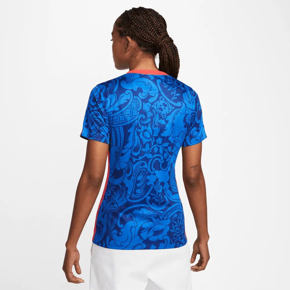 France Womens EC22 Home Soccer Jersey - Hyper Cobalt-Siren Red | Nike