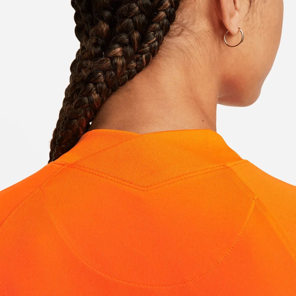Netherlands Womens EC22 Home Soccer Jersey - Total Orange-Black | Nike