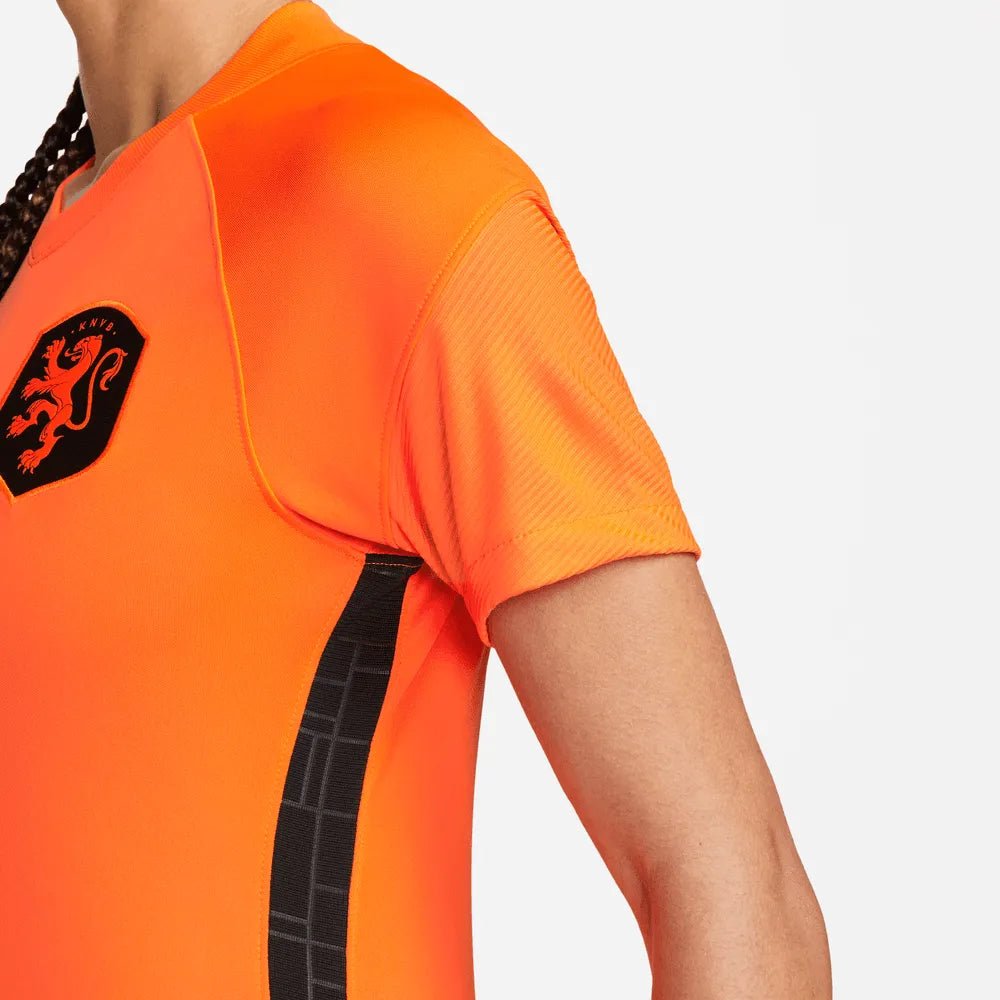 Netherlands Womens EC22 Home Soccer Jersey - Total Orange-Black | Nike
