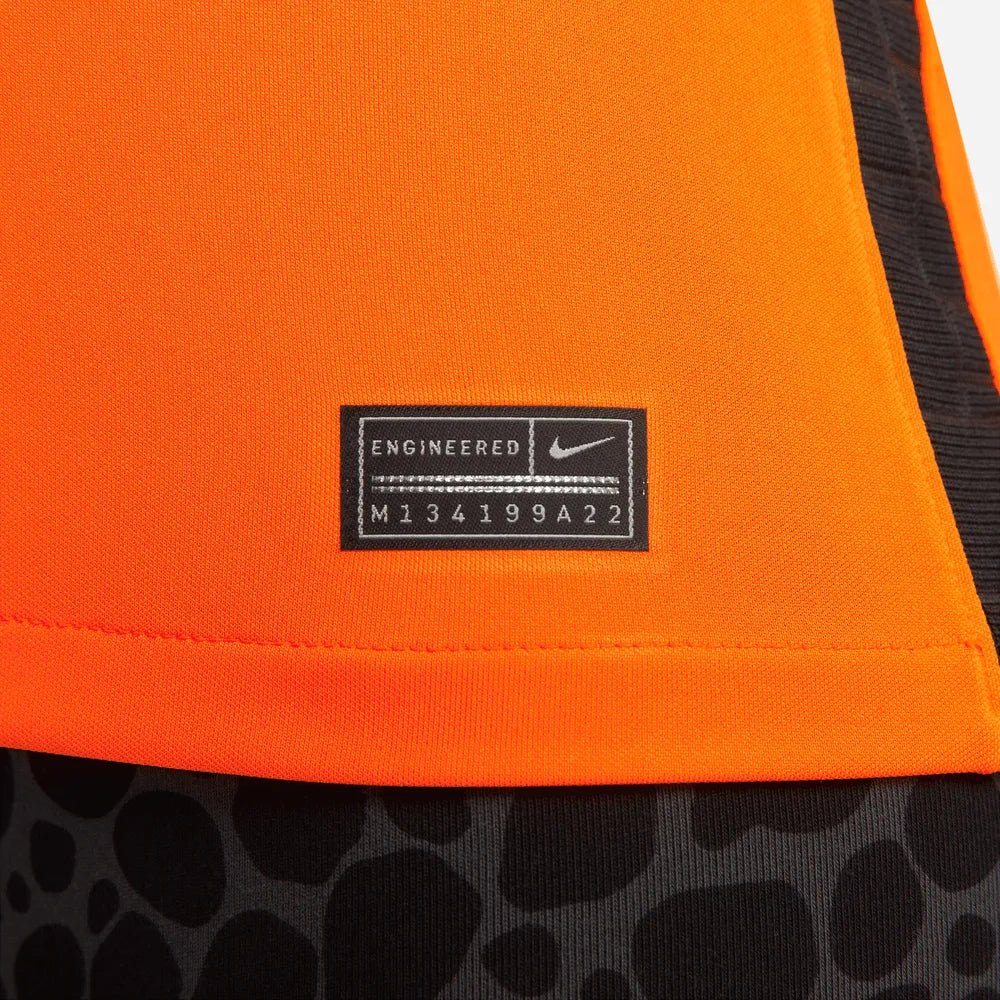 Netherlands Womens EC22 Home Soccer Jersey - Total Orange-Black | Nike