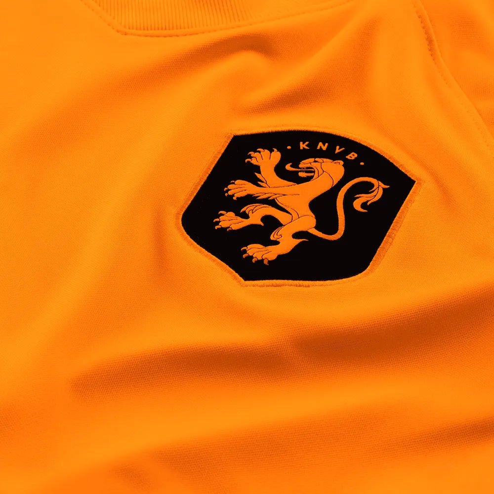 Netherlands Womens EC22 Home Soccer Jersey - Total Orange-Black | Nike
