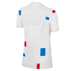 Netherlands Womens EC22 Away Soccer Jersey - White-Soar | Nike