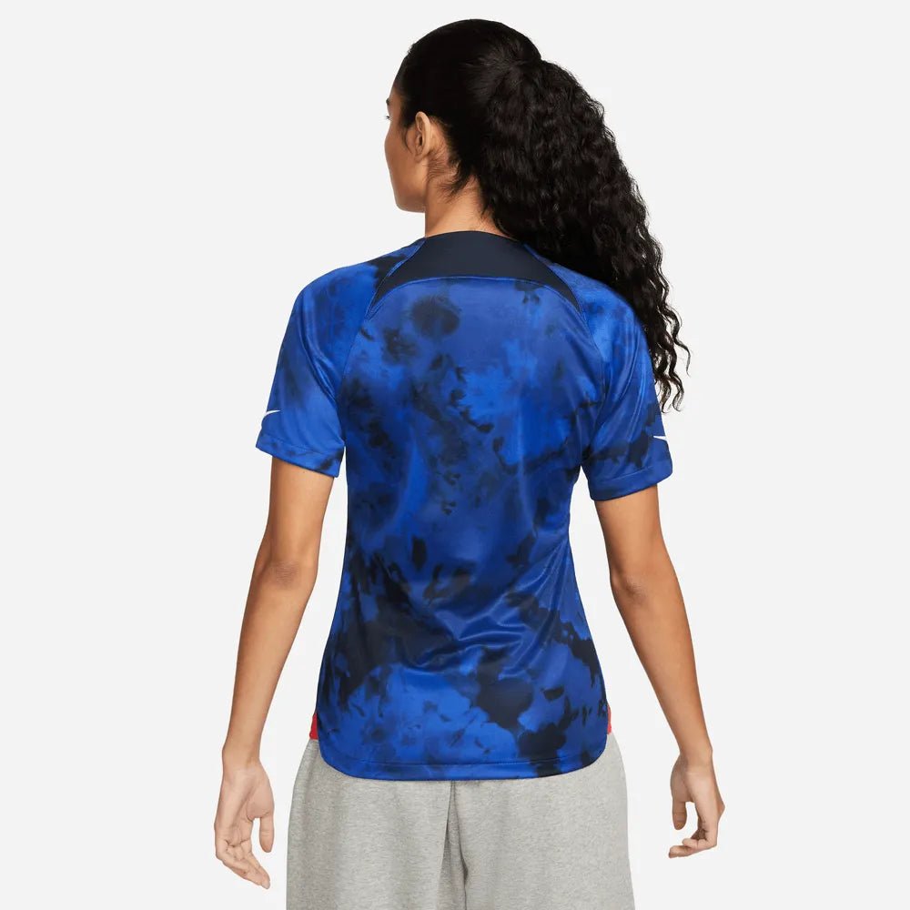 2022-23 USA Womens Away Soccer Jersey - Bright Blue-White | Nike