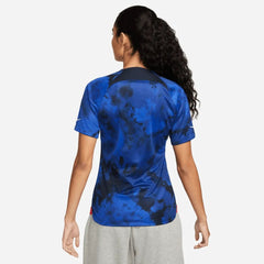 2022-23 USA Womens Away Soccer Jersey - Bright Blue-White | Nike