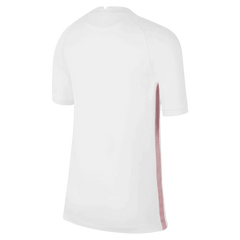 2022-23 France Away Youth Soccer Jersey White-Pink Glaze-Blue | Nike
