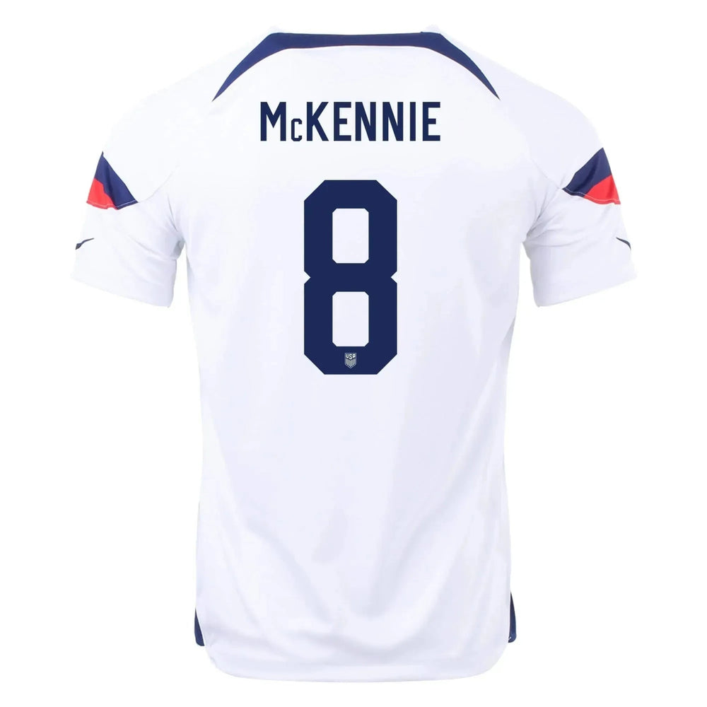 2022-23 USA Home Youth Soccer Jersey White-Loyal Blue | Nike