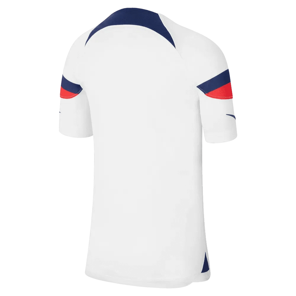 2022-23 USA Home Youth Soccer Jersey White-Loyal Blue | Nike