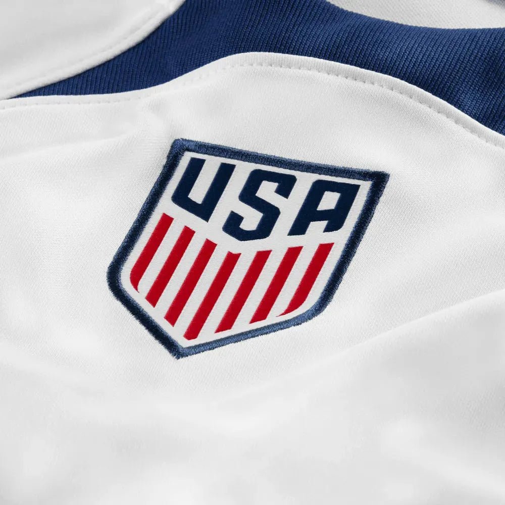2022-23 USA Home Youth Soccer Jersey White-Loyal Blue | Nike