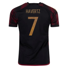 2022-23 Germany Away Soccer Jersey Black | Adidas