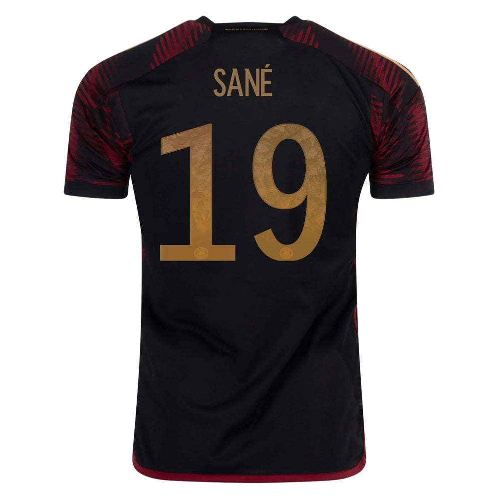 2022-23 Germany Away Soccer Jersey Black | Adidas
