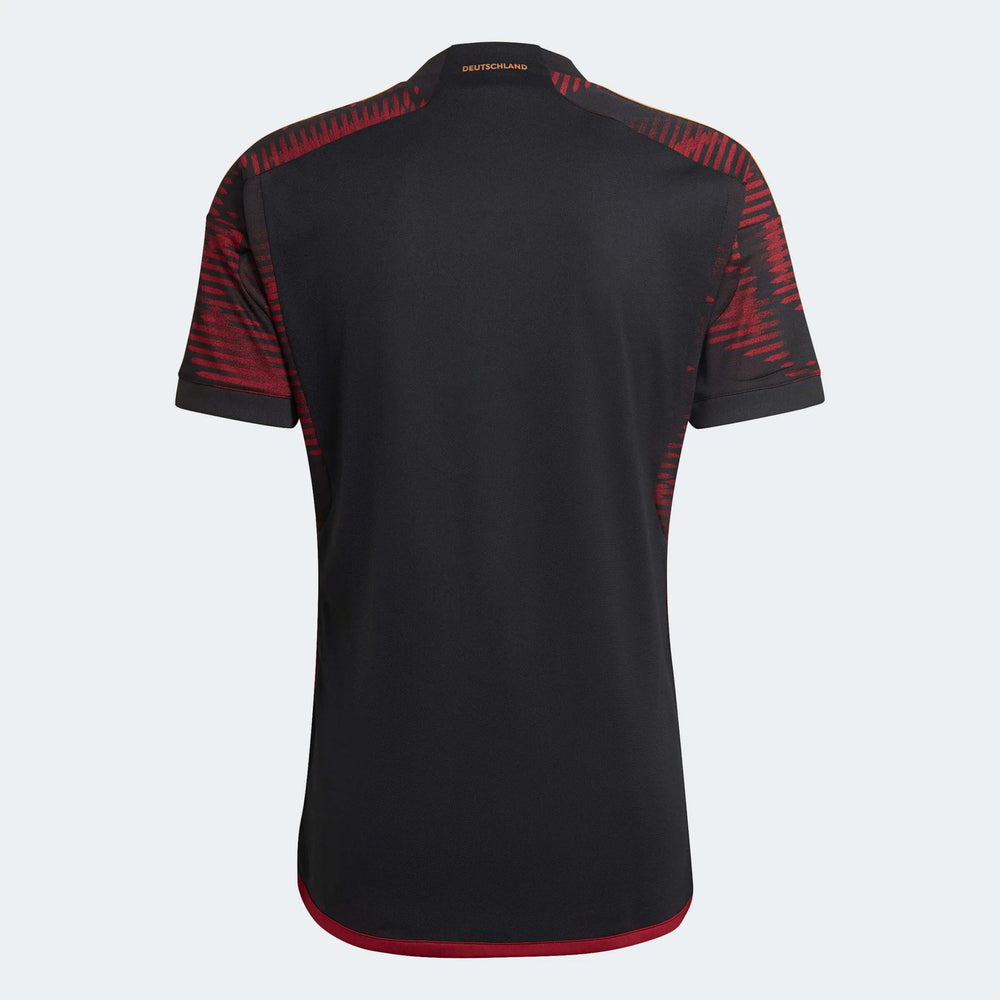 2022-23 Germany Away Soccer Jersey Black | Adidas