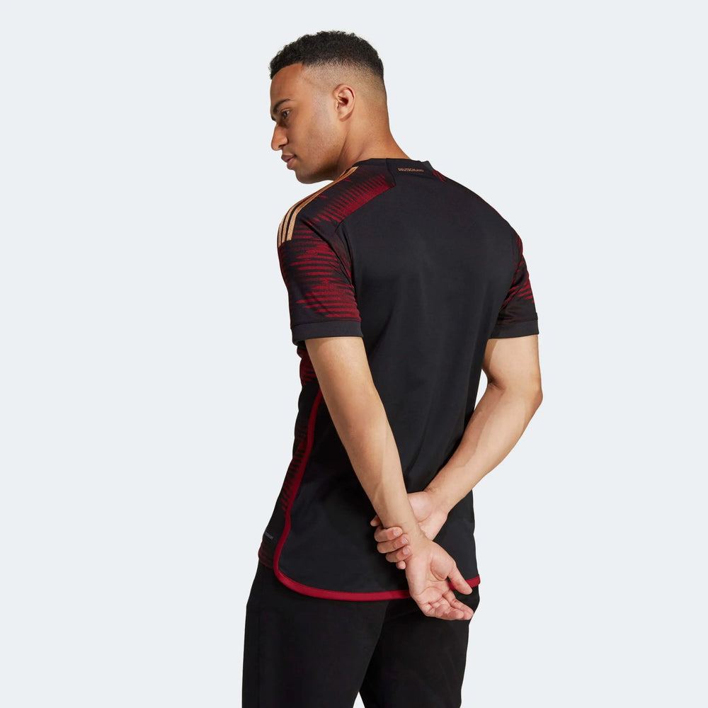2022-23 Germany Away Soccer Jersey Black | Adidas