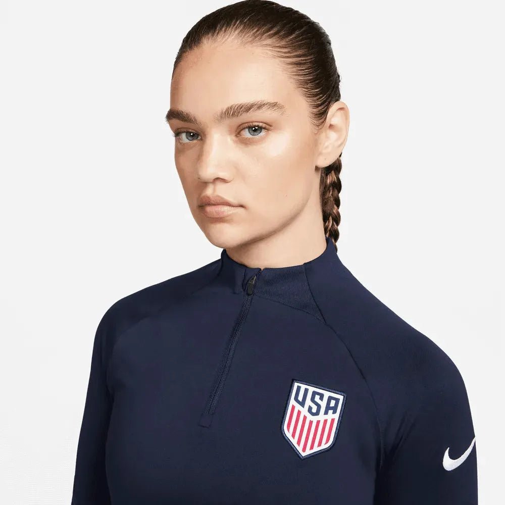 2022-23 USA Womens Strike Drill Top - Navy | Nike