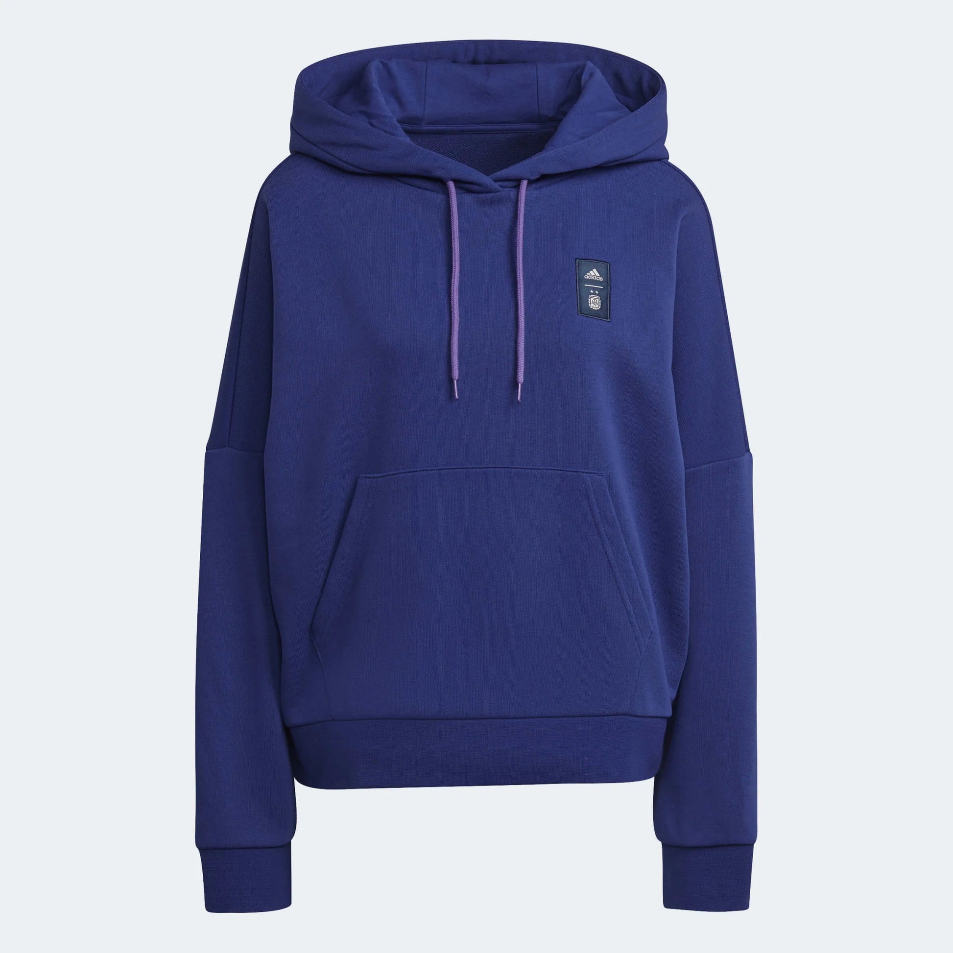 2022-23 Argentina Womens 3 Stripe Hoody Legacy Indigo | Adidas