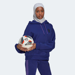 2022-23 Argentina Womens 3 Stripe Hoody Legacy Indigo | Adidas