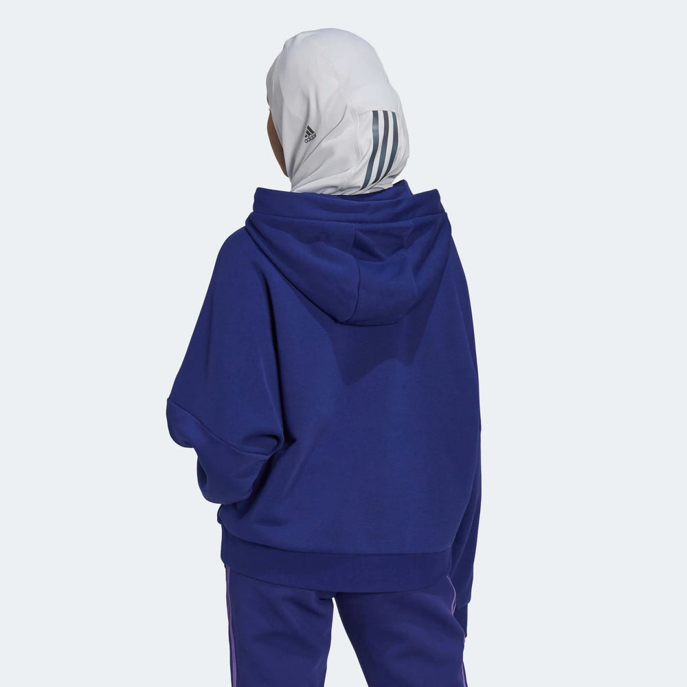 2022-23 Argentina Womens 3 Stripe Hoody Legacy Indigo | Adidas