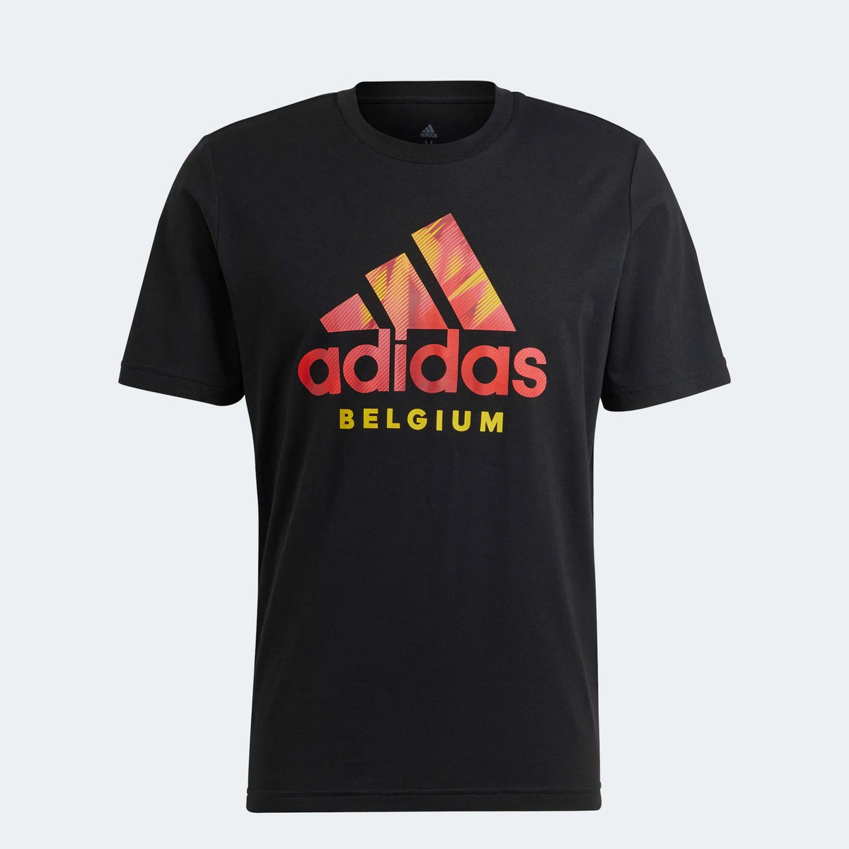 2022-23 Belgium DNA Graphic Tee - Black | Adidas