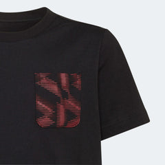 2022-23 Germany Youth Tee - Black | Adidas